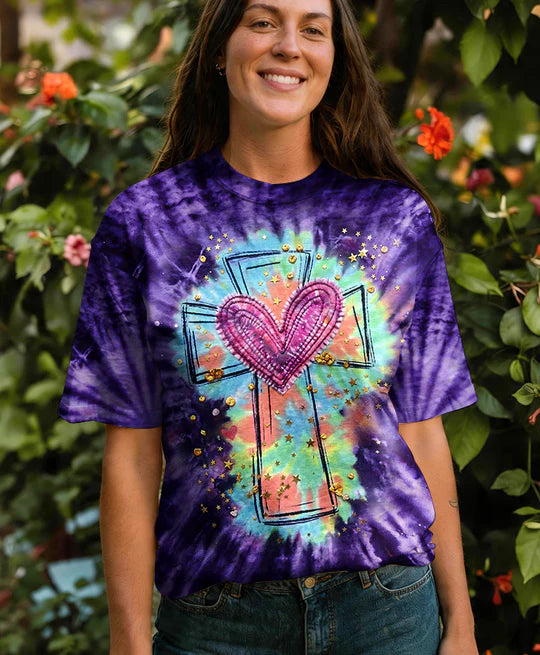 Cowgic Jesus Loves Me This I Know Women's All Over Print Shirt
