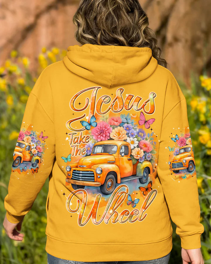Cowgic Jesus Take The Wheel Women's All Over Print Shirt