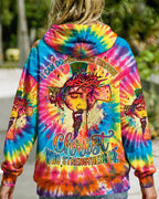 Cowgic I Can Do All Things Cross Colorful Women's All Over Print Shirt