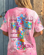 Cowgic There Was Jesus All Over Print Shirt