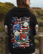 Cowgic Lord Stood With Me Women's All Over Print Shirt