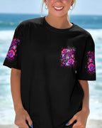 Cowgic God Is Within Her Women’s  All Over Print Shirt
