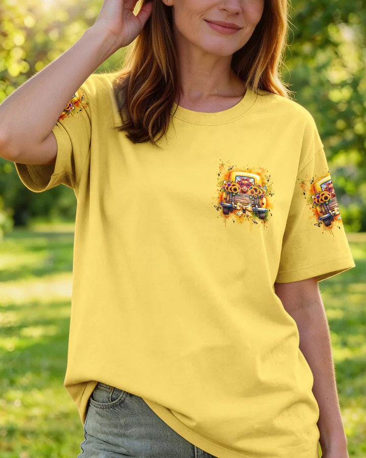 Cowgic Living Life Somewhere Heifer Women's All Over Print Shirt