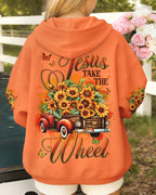 Cowgic Jesus Take The Wheel Women's All Over Print Shirt