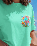 Cowgic Where There Is Faith Miracles Happen Women's All Over Print Shirt