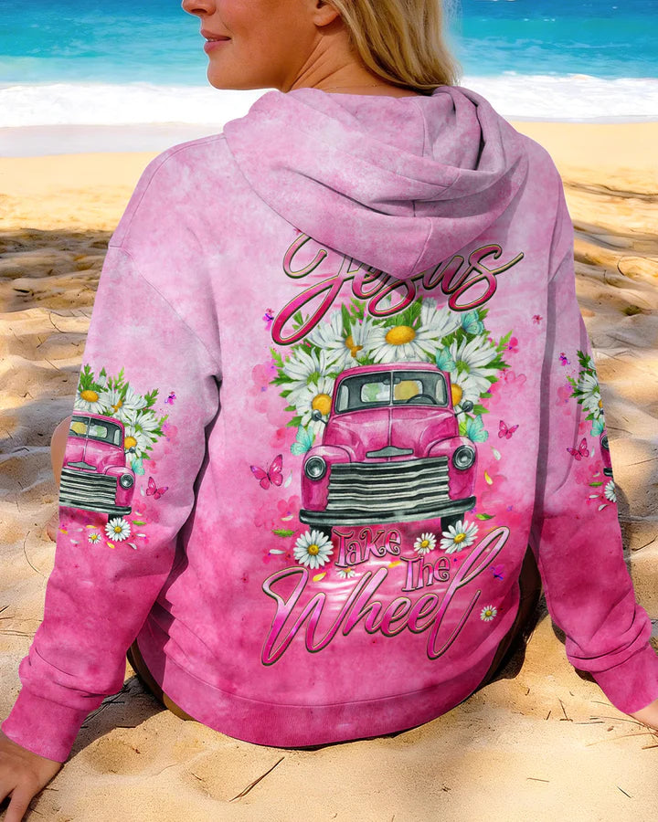 Cowgic Jesus Take The Wheel Women's All Over Print Shirt