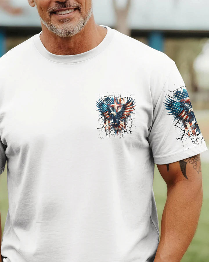Cowgic One Nation Under God Men's All Over Print Shirt