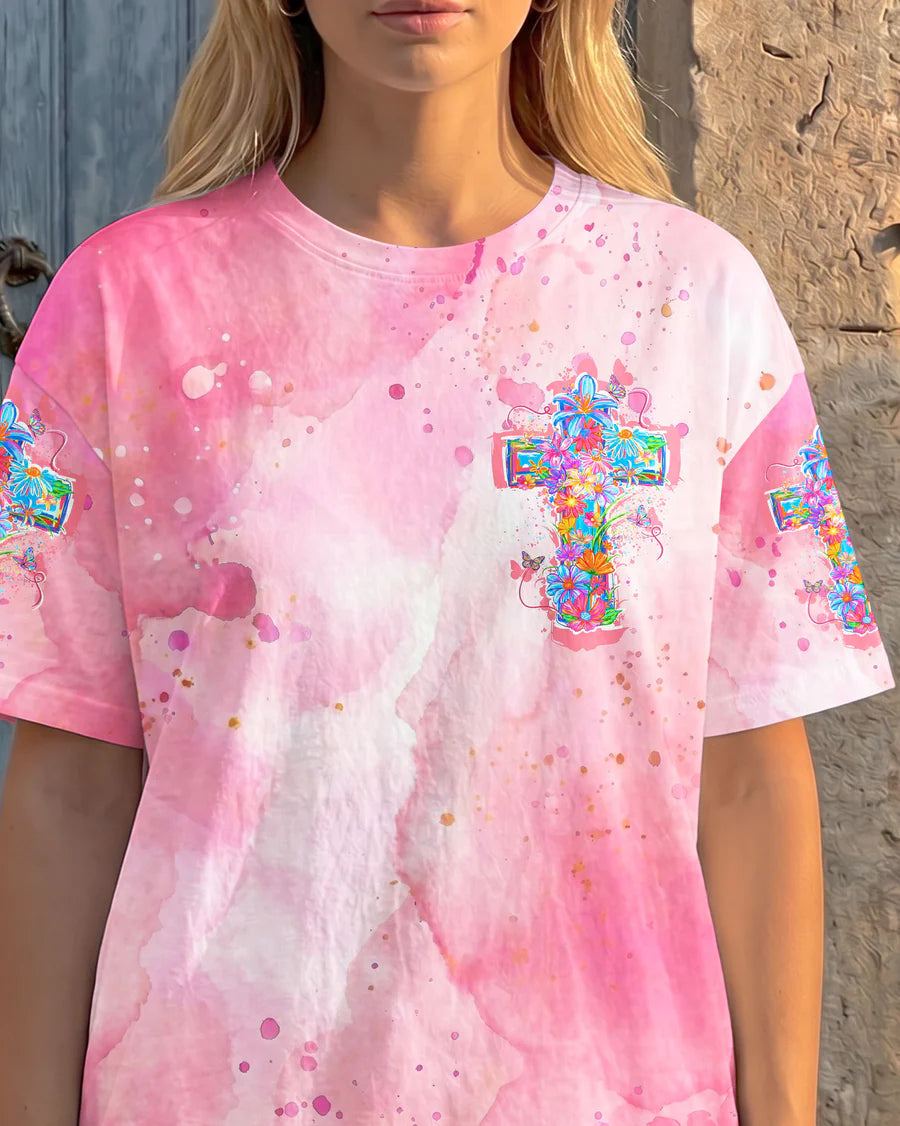 Cowgic There Was Jesus All Over Print Shirt