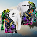 Cowgic Tuna Fishing Customize Name 3D Shirts