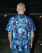 Cowgic One Nation Under God Celestial Cross Men's All Over Print Shirt