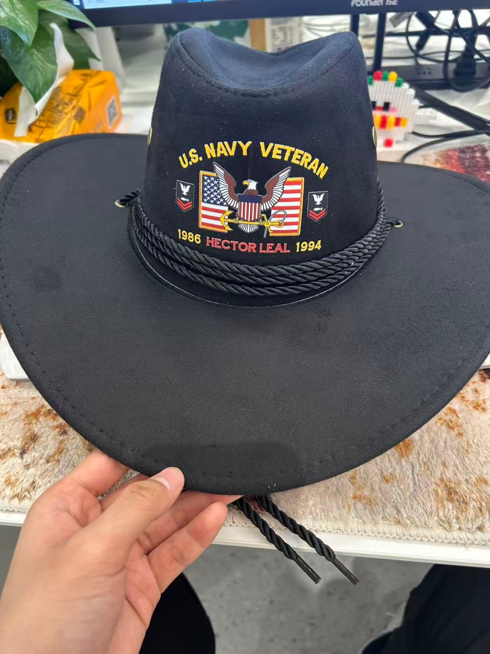 Cowgic Custom U.S NAVY - COWBOY HAT