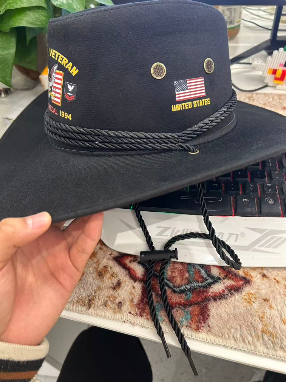 Cowgic Custom U.S NAVY - COWBOY HAT