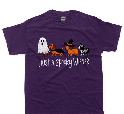 Cowgic Happy Design Funny Dachshund Halloween T-Shirt