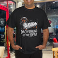 Cowgic Dachshund of Dead Halloween Mummy Dog T-Shirt