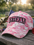 Cowgic Proud Veteran Unisex Vintage Printed Hats v14