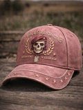Cowgic Proud Veteran Unisex Vintage Printed Hats v5