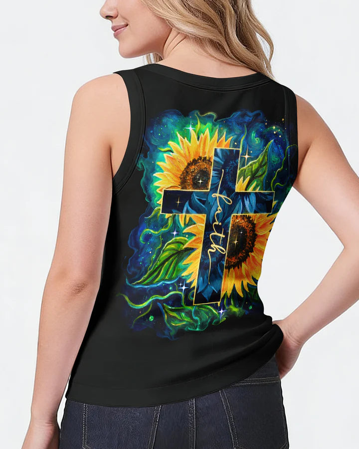 Cowgic Faith Hope Love Sunflower Women's All Over Print