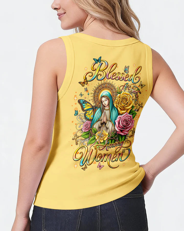 Cowgic Blessed Art Thou Among Women Women's All Over Print Shirt