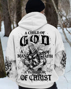 Cowgic A Warrior Of Christ Men's All Over Print Shirt