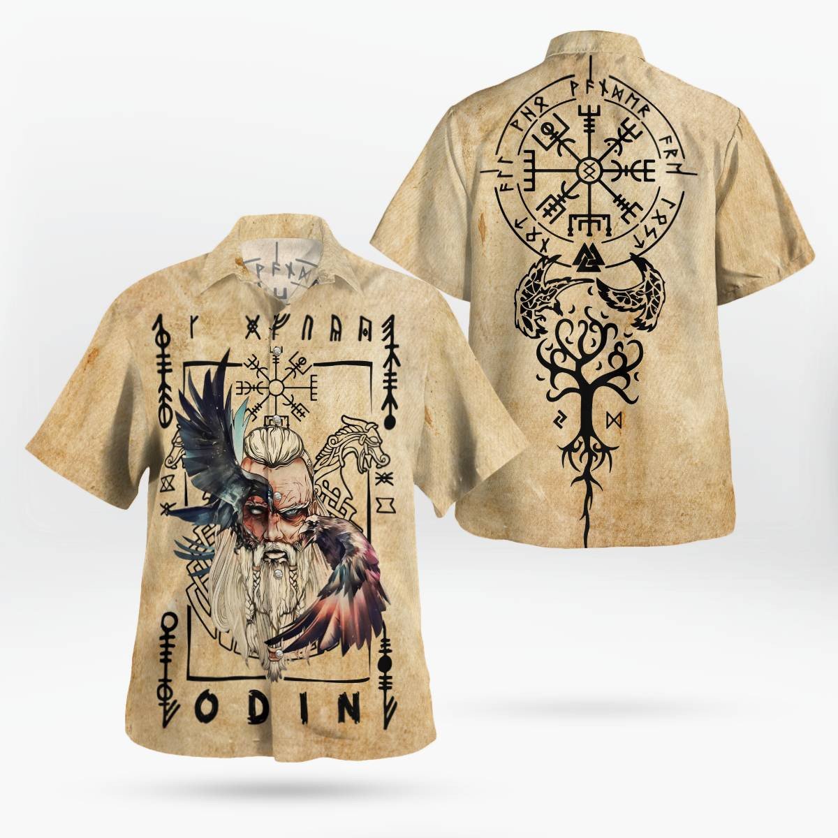 Cowgic Viking Odin Sign Old Man