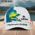 Cowgic Mahimahi Fishing Customized Name 3D Classic Cap
