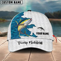 Cowgic Tuna Fishing Customized Name 3D Classic Cap